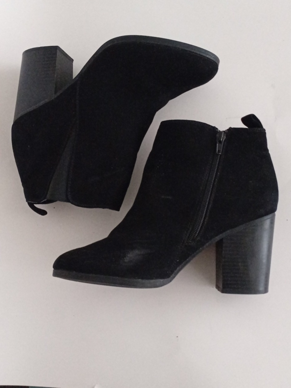 Express Black Ankle Boots Women’s Size 10 Preloved Chic Everyday Booties